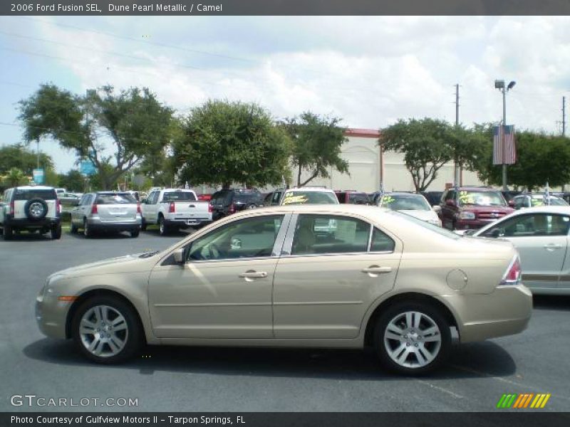 Dune Pearl Metallic / Camel 2006 Ford Fusion SEL