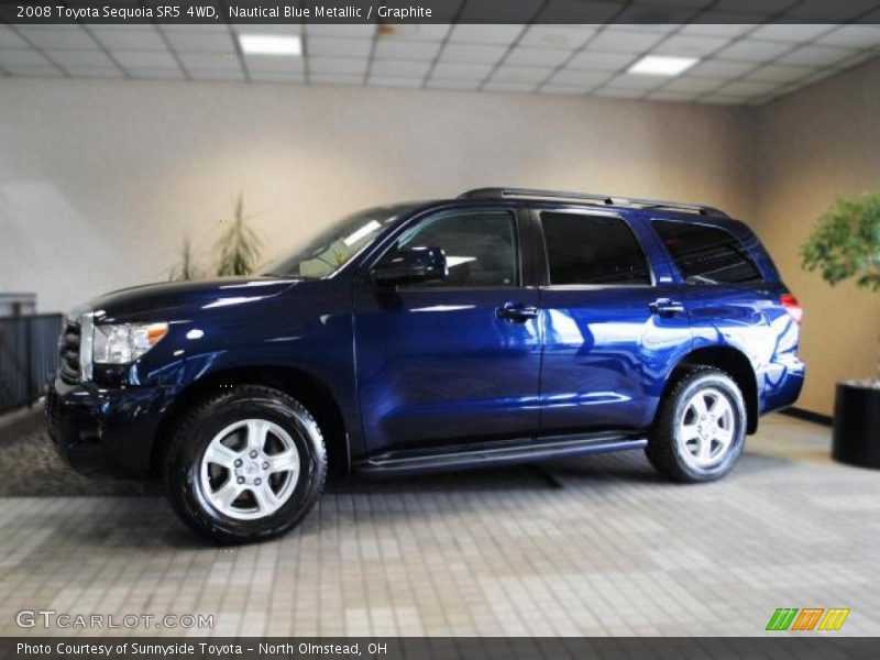 Nautical Blue Metallic / Graphite 2008 Toyota Sequoia SR5 4WD