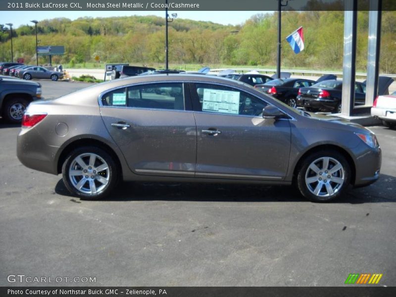 Mocha Steel Metallic / Cocoa/Cashmere 2011 Buick LaCrosse CXL