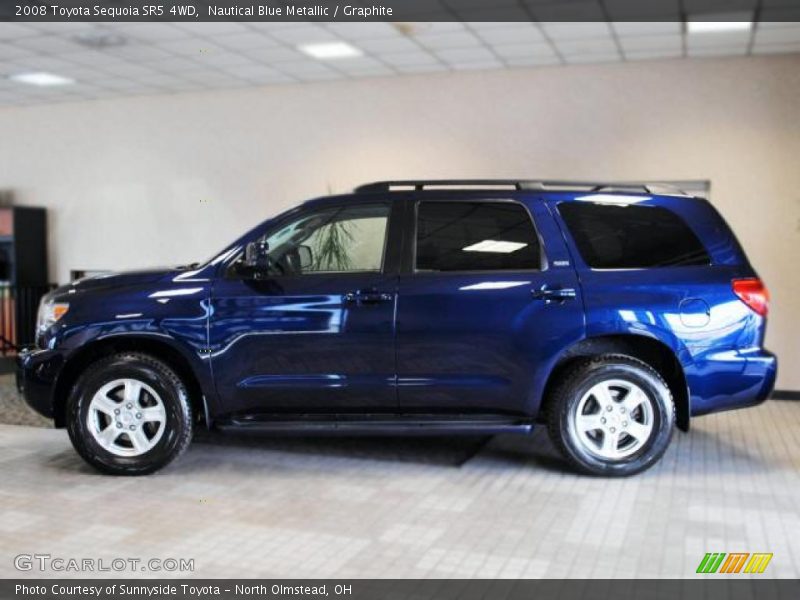 Nautical Blue Metallic / Graphite 2008 Toyota Sequoia SR5 4WD