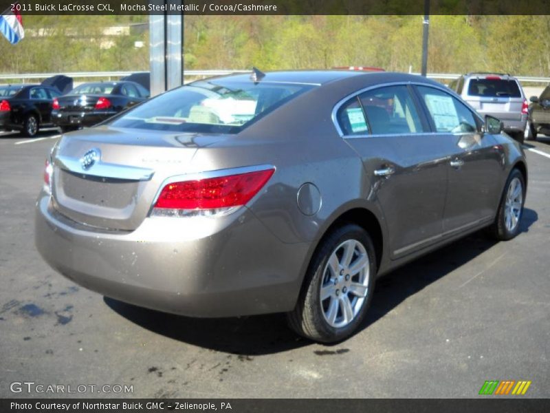 Mocha Steel Metallic / Cocoa/Cashmere 2011 Buick LaCrosse CXL