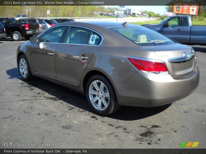 Mocha Steel Metallic / Cocoa/Cashmere 2011 Buick LaCrosse CXL
