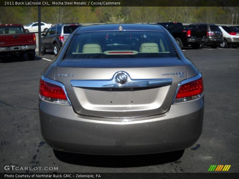 Mocha Steel Metallic / Cocoa/Cashmere 2011 Buick LaCrosse CXL
