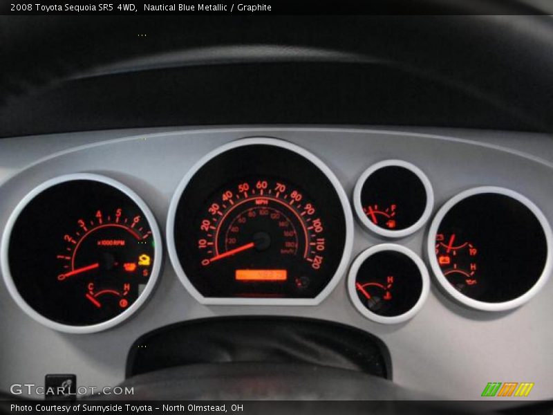 Nautical Blue Metallic / Graphite 2008 Toyota Sequoia SR5 4WD