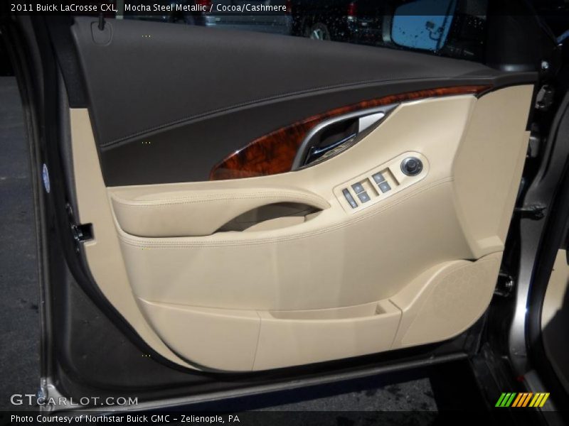 Mocha Steel Metallic / Cocoa/Cashmere 2011 Buick LaCrosse CXL