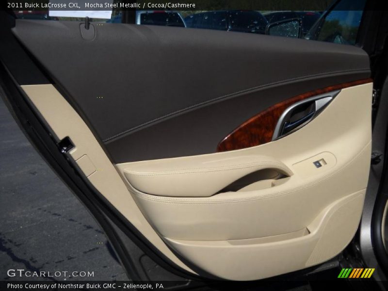 Mocha Steel Metallic / Cocoa/Cashmere 2011 Buick LaCrosse CXL