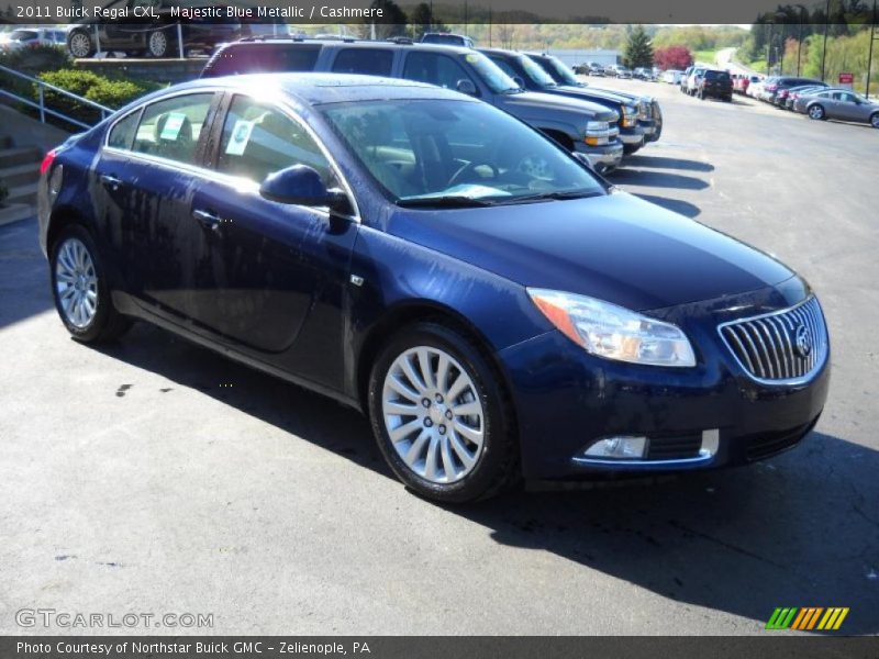 Front 3/4 View of 2011 Regal CXL