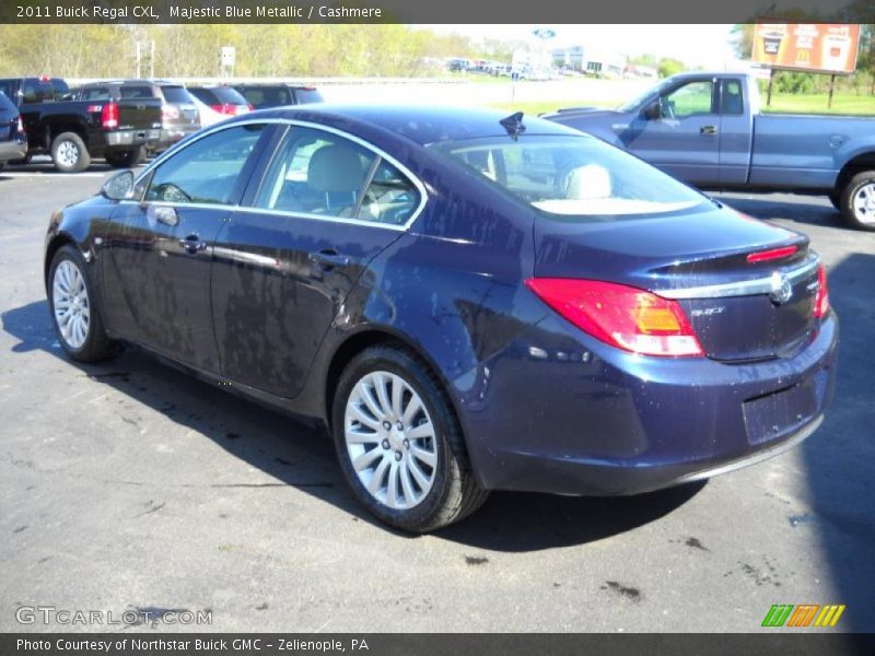 Majestic Blue Metallic / Cashmere 2011 Buick Regal CXL