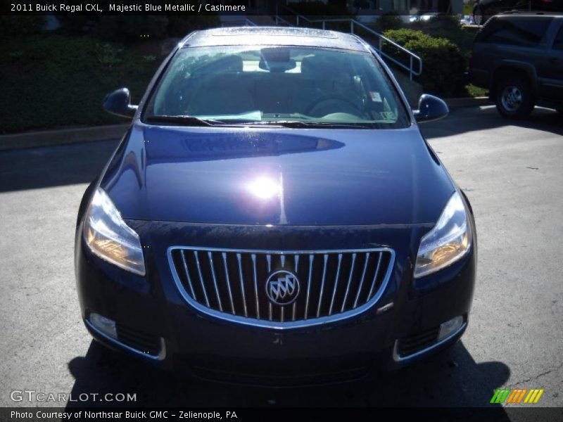 Majestic Blue Metallic / Cashmere 2011 Buick Regal CXL