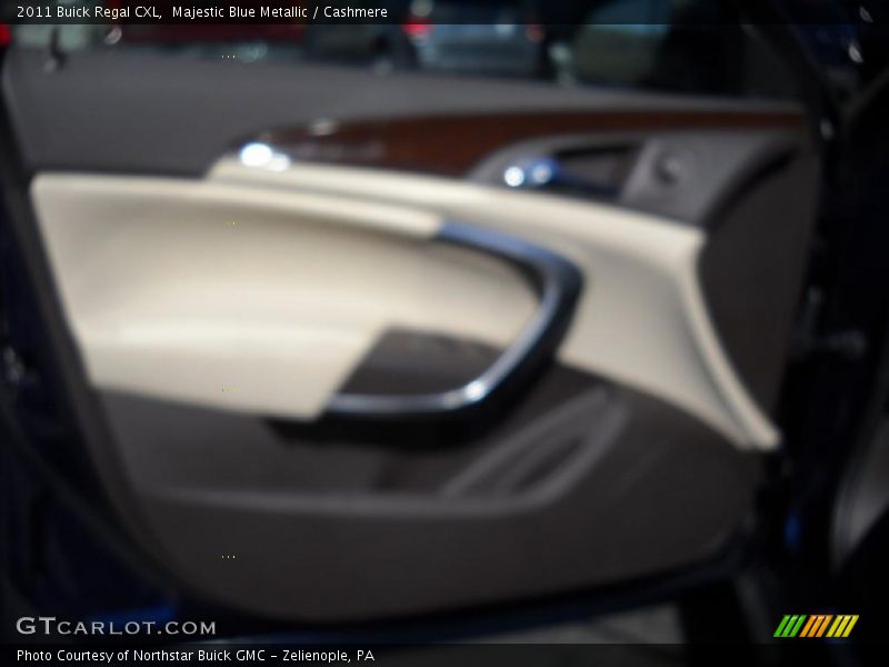 Majestic Blue Metallic / Cashmere 2011 Buick Regal CXL