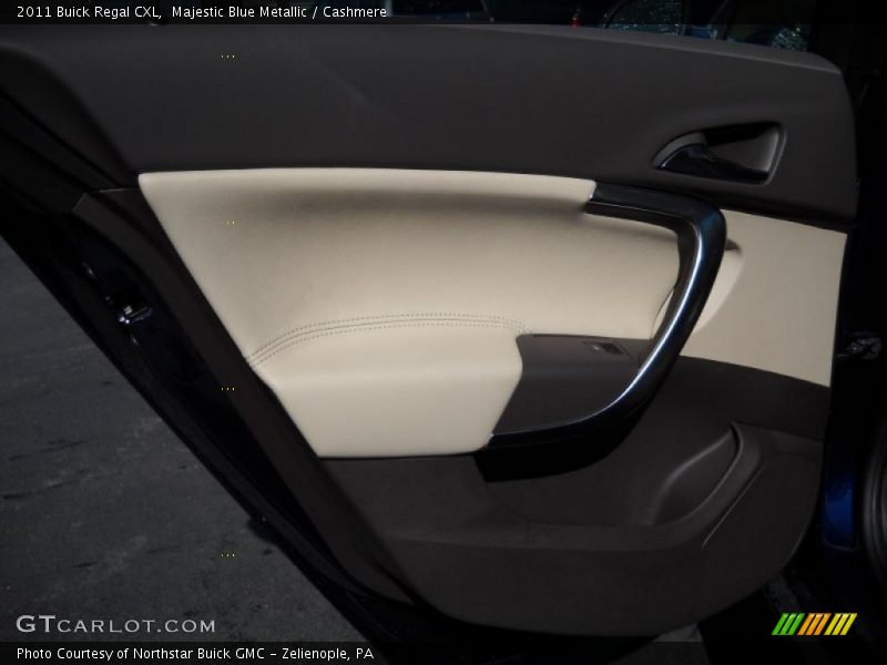 Majestic Blue Metallic / Cashmere 2011 Buick Regal CXL