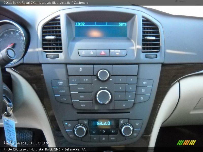 Controls of 2011 Regal CXL