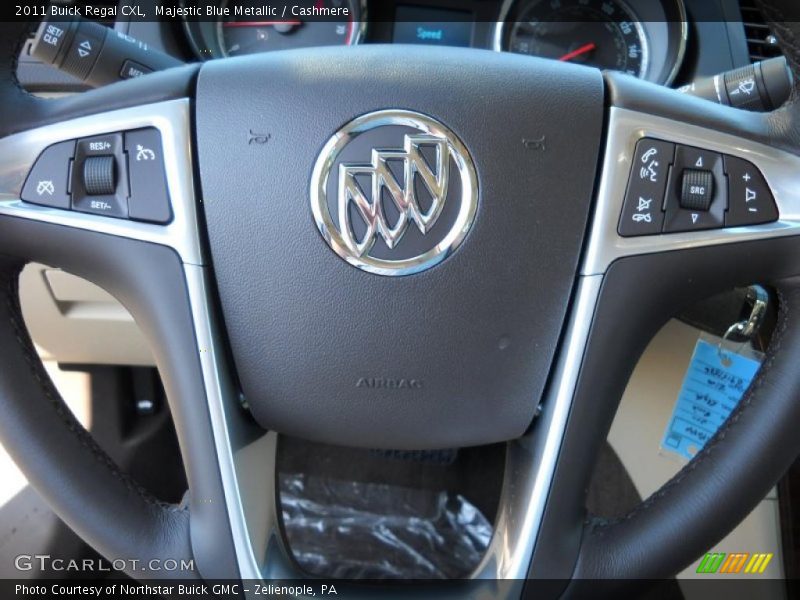 Majestic Blue Metallic / Cashmere 2011 Buick Regal CXL