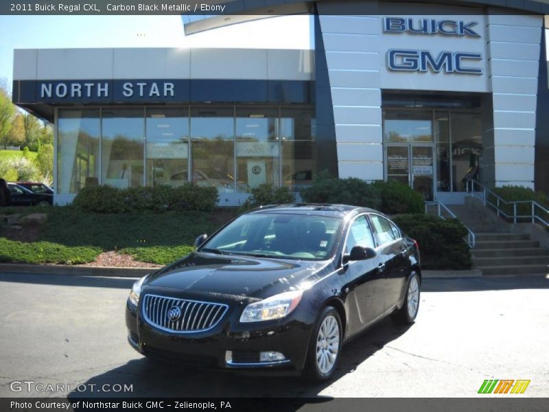 Carbon Black Metallic / Ebony 2011 Buick Regal CXL