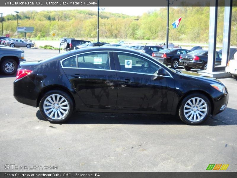 Carbon Black Metallic / Ebony 2011 Buick Regal CXL