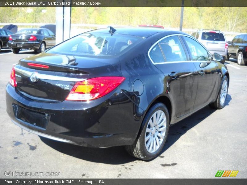 Carbon Black Metallic / Ebony 2011 Buick Regal CXL