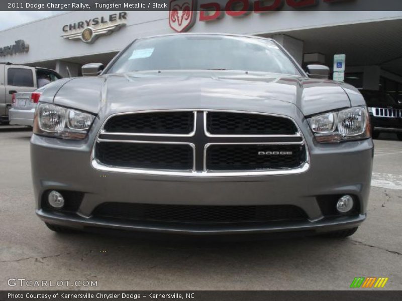 Tungsten Metallic / Black 2011 Dodge Charger Rallye