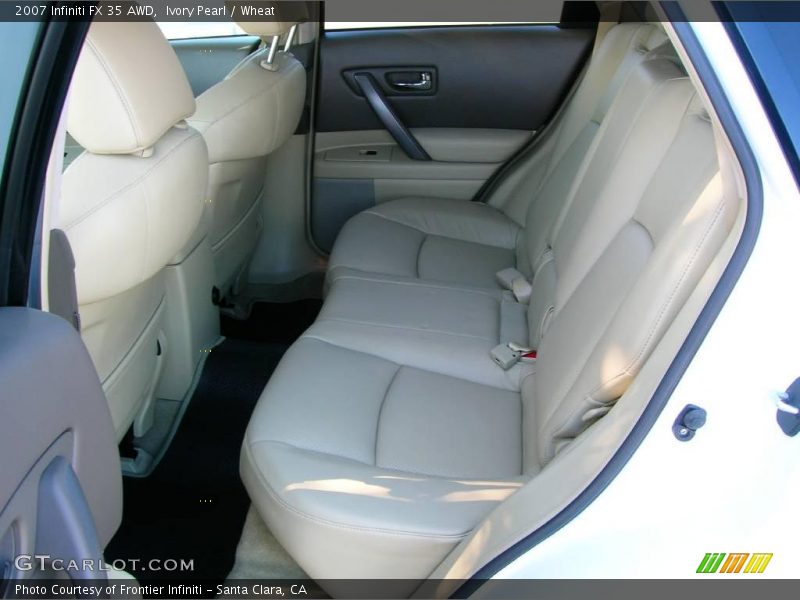 Ivory Pearl / Wheat 2007 Infiniti FX 35 AWD