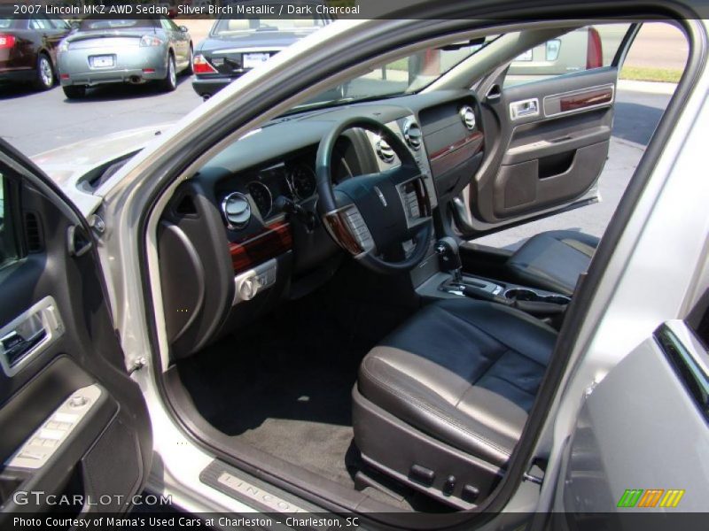 Silver Birch Metallic / Dark Charcoal 2007 Lincoln MKZ AWD Sedan