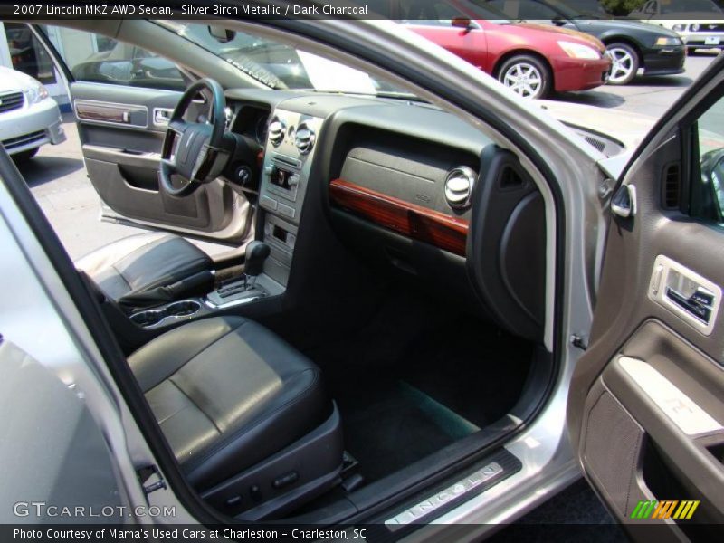 Silver Birch Metallic / Dark Charcoal 2007 Lincoln MKZ AWD Sedan