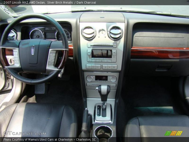 Silver Birch Metallic / Dark Charcoal 2007 Lincoln MKZ AWD Sedan