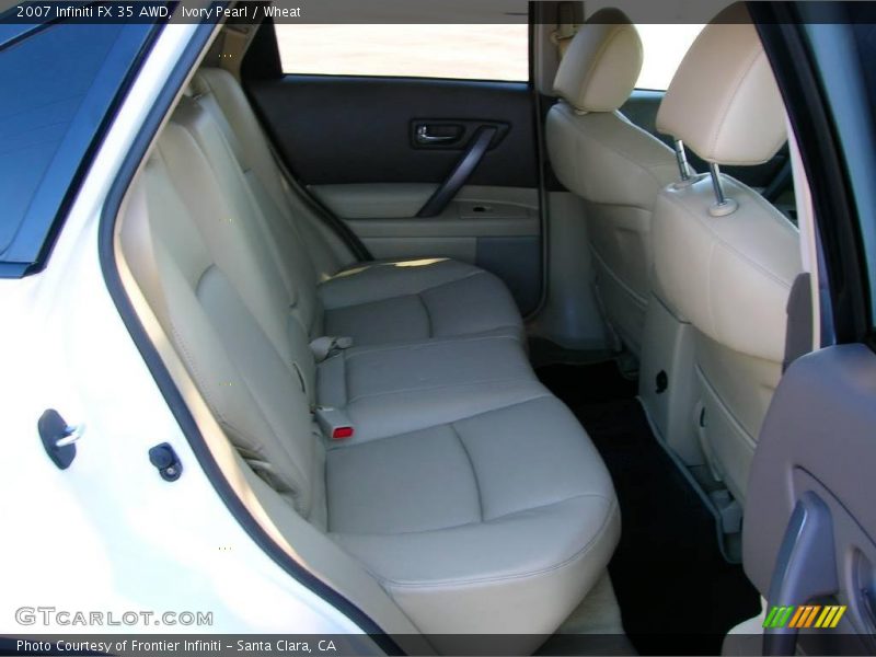 Ivory Pearl / Wheat 2007 Infiniti FX 35 AWD