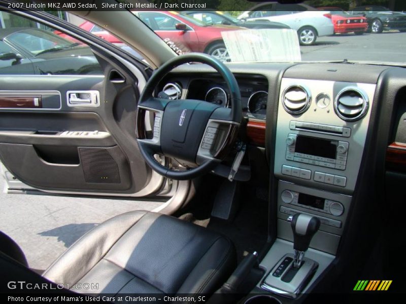 Silver Birch Metallic / Dark Charcoal 2007 Lincoln MKZ AWD Sedan