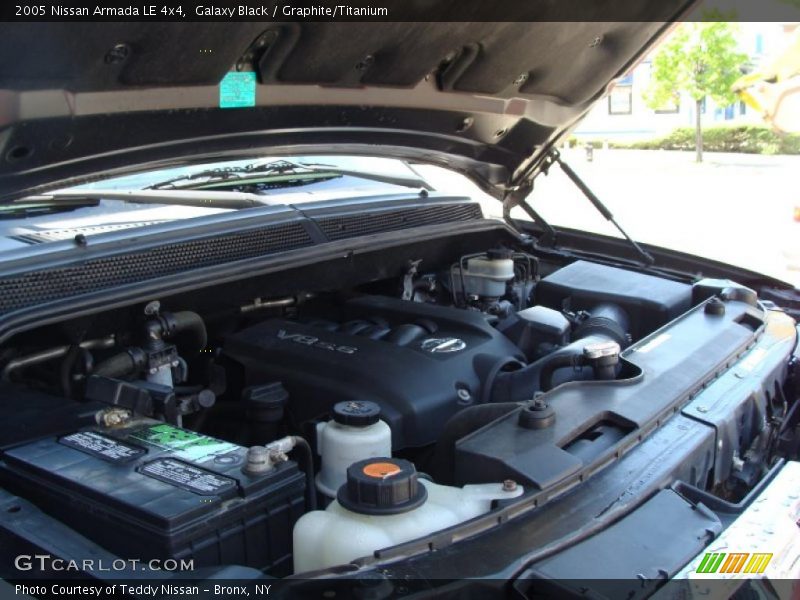 Galaxy Black / Graphite/Titanium 2005 Nissan Armada LE 4x4