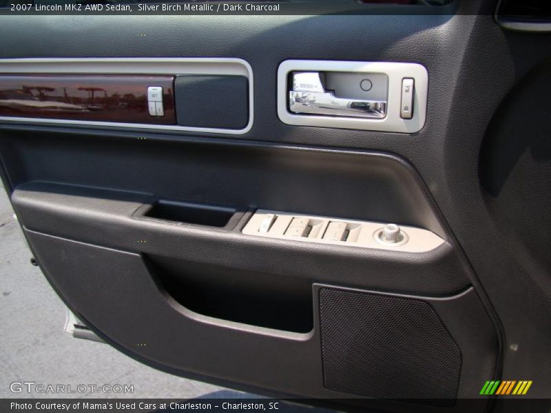 Silver Birch Metallic / Dark Charcoal 2007 Lincoln MKZ AWD Sedan