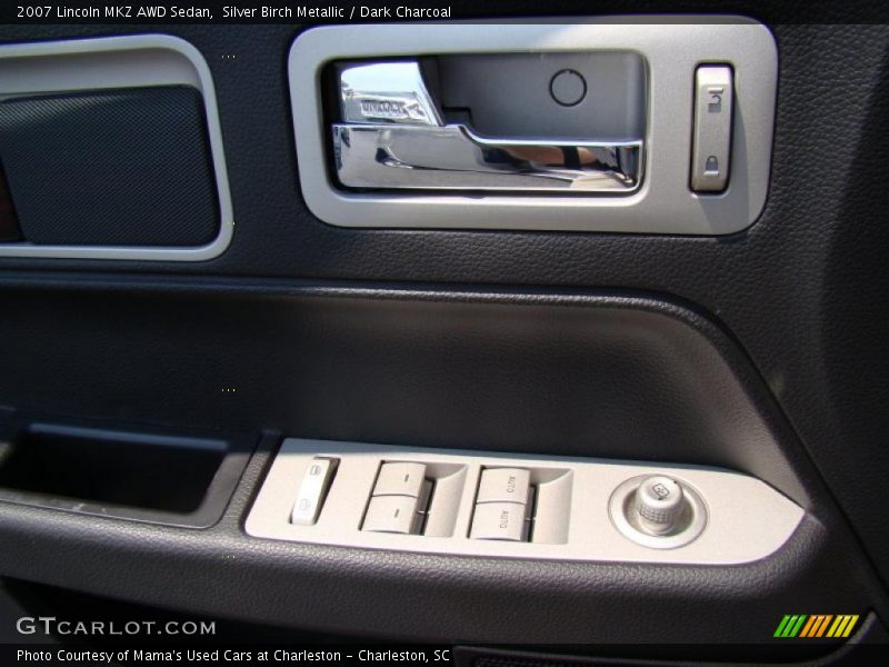Silver Birch Metallic / Dark Charcoal 2007 Lincoln MKZ AWD Sedan
