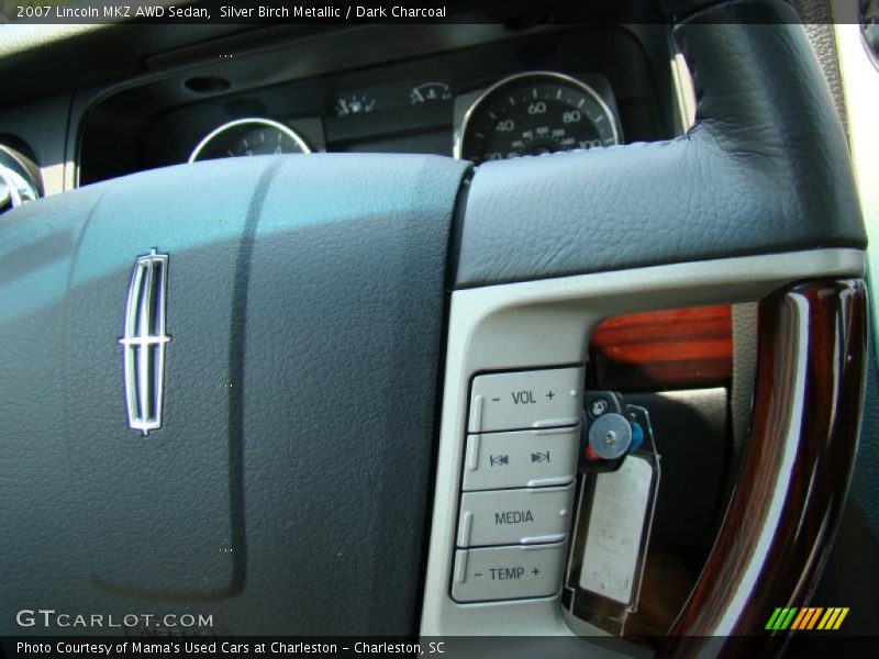 Silver Birch Metallic / Dark Charcoal 2007 Lincoln MKZ AWD Sedan