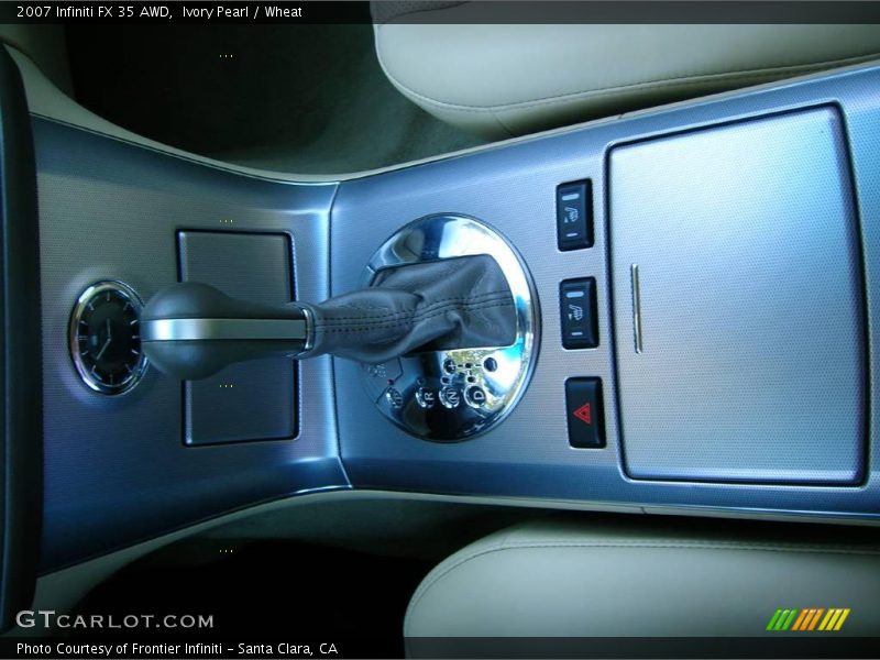 Ivory Pearl / Wheat 2007 Infiniti FX 35 AWD