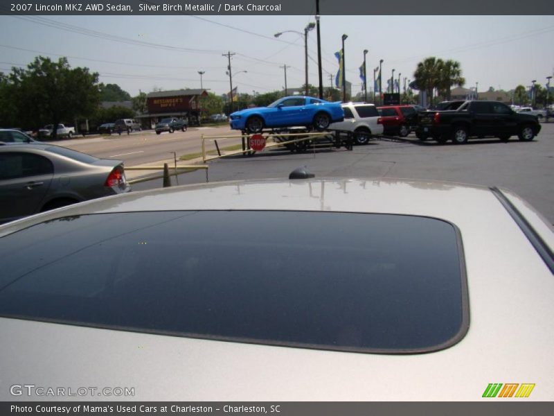 Silver Birch Metallic / Dark Charcoal 2007 Lincoln MKZ AWD Sedan