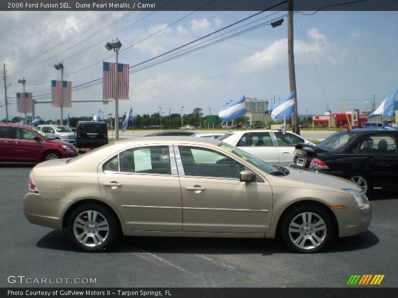 Dune Pearl Metallic / Camel 2006 Ford Fusion SEL