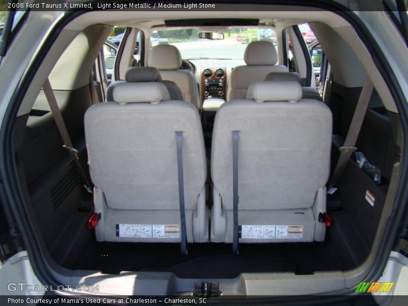 Light Sage Metallic / Medium Light Stone 2008 Ford Taurus X Limited