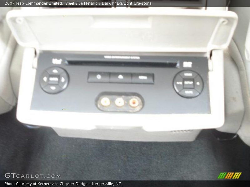 Steel Blue Metallic / Dark Khaki/Light Graystone 2007 Jeep Commander Limited