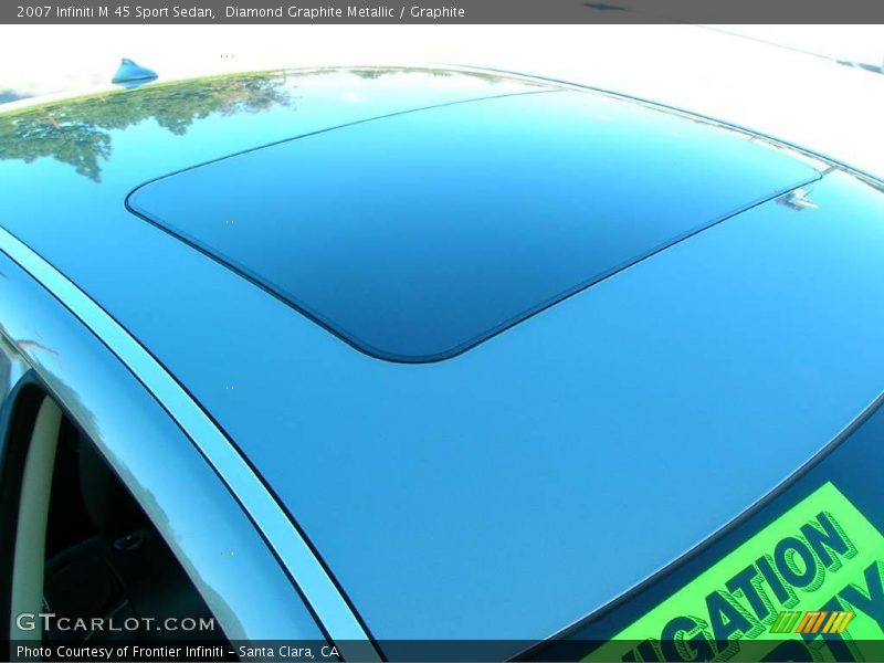 Diamond Graphite Metallic / Graphite 2007 Infiniti M 45 Sport Sedan