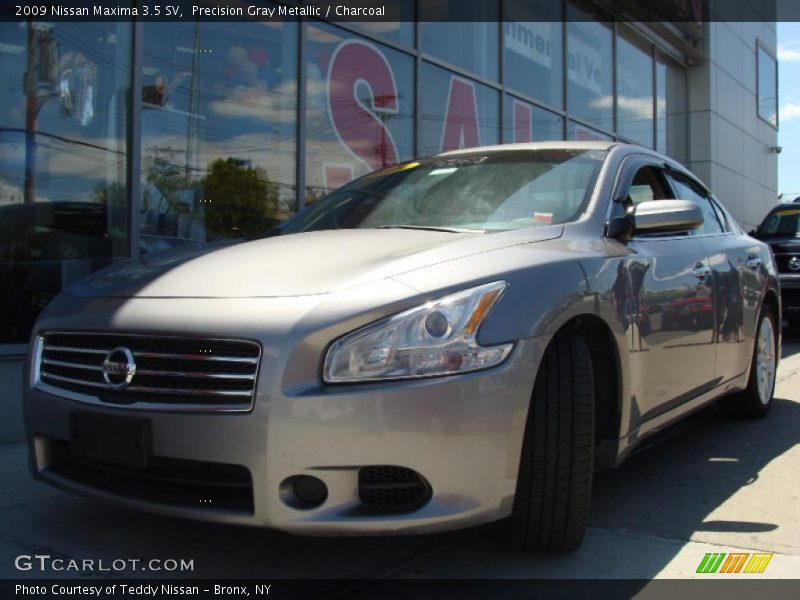 Precision Gray Metallic / Charcoal 2009 Nissan Maxima 3.5 SV