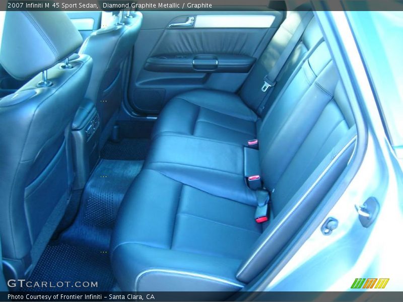 Diamond Graphite Metallic / Graphite 2007 Infiniti M 45 Sport Sedan