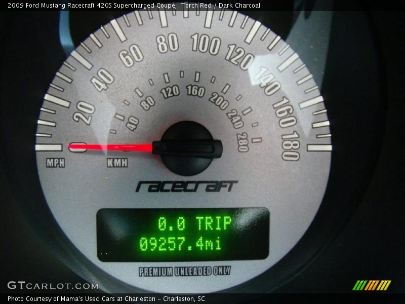  2009 Mustang Racecraft 420S Supercharged Coupe Racecraft 420S Supercharged Coupe Gauges