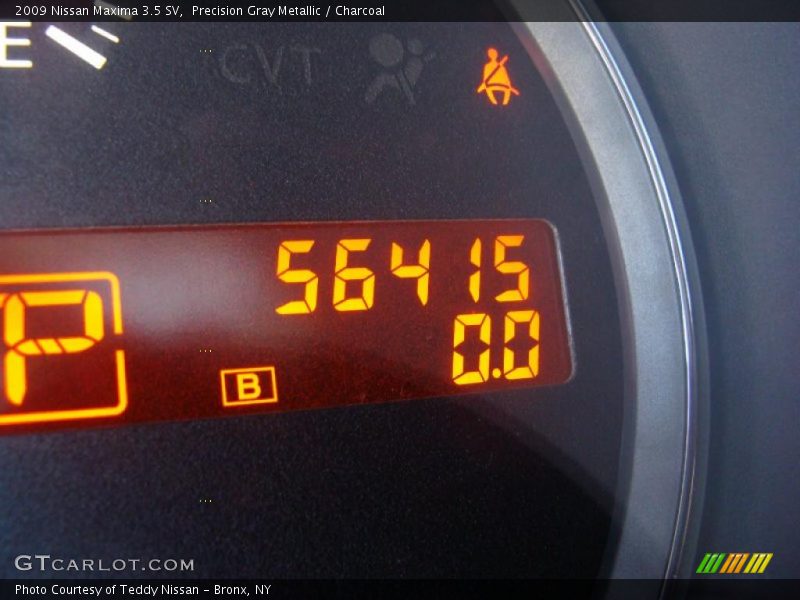 Precision Gray Metallic / Charcoal 2009 Nissan Maxima 3.5 SV
