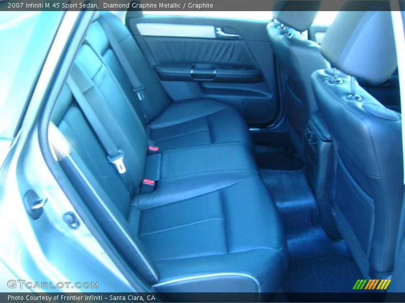 Diamond Graphite Metallic / Graphite 2007 Infiniti M 45 Sport Sedan