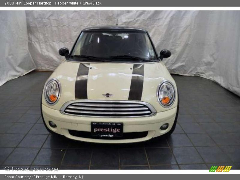 Pepper White / Grey/Black 2008 Mini Cooper Hardtop