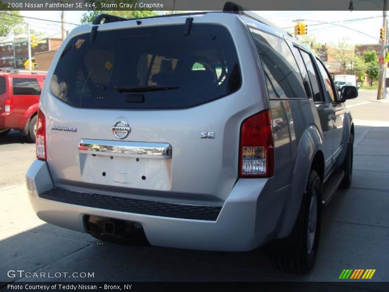 Storm Gray / Graphite 2008 Nissan Pathfinder SE 4x4