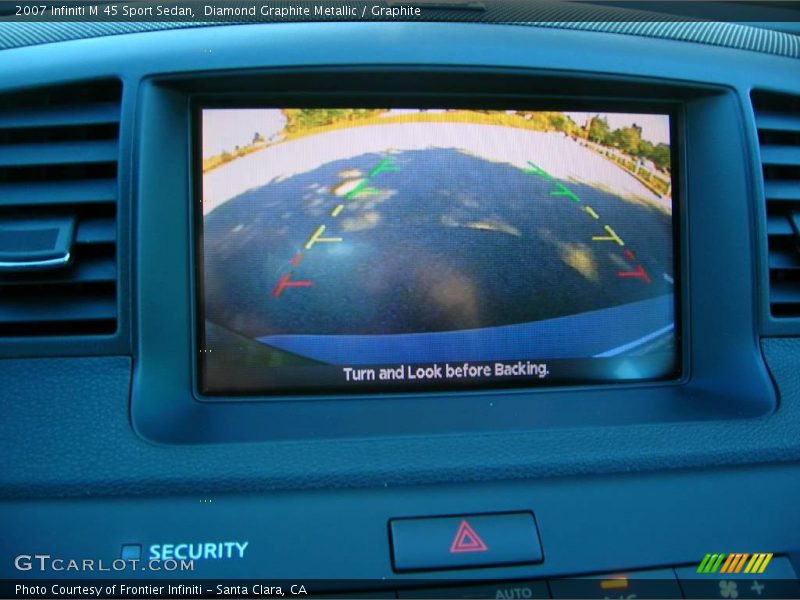 Diamond Graphite Metallic / Graphite 2007 Infiniti M 45 Sport Sedan