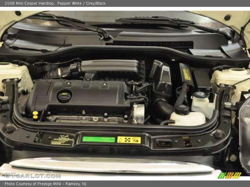 Pepper White / Grey/Black 2008 Mini Cooper Hardtop