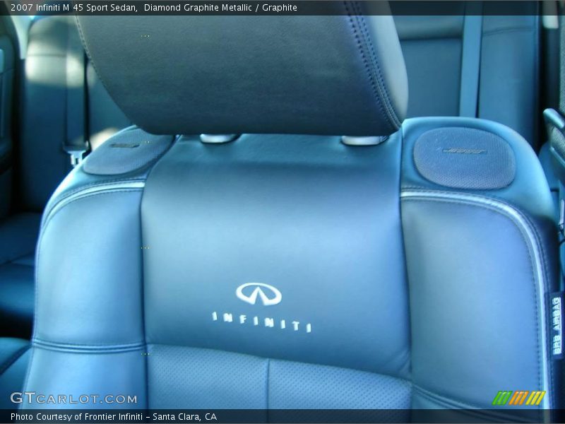 Diamond Graphite Metallic / Graphite 2007 Infiniti M 45 Sport Sedan