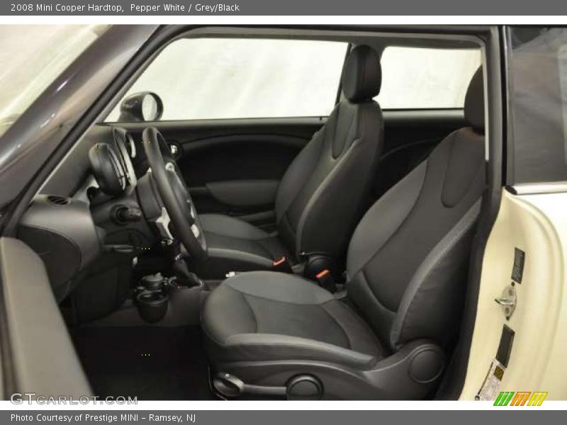Pepper White / Grey/Black 2008 Mini Cooper Hardtop