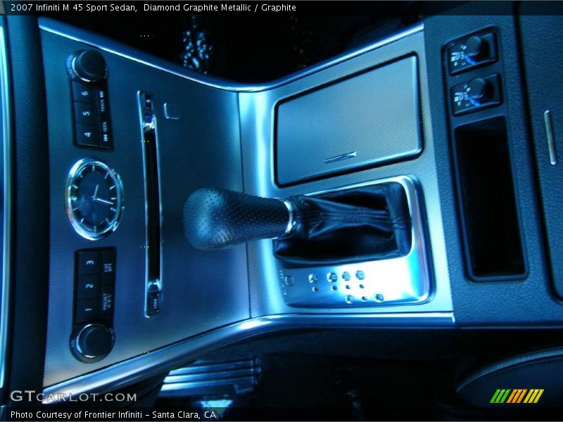 Diamond Graphite Metallic / Graphite 2007 Infiniti M 45 Sport Sedan