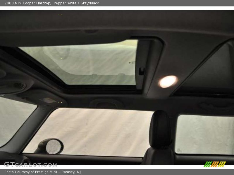 Pepper White / Grey/Black 2008 Mini Cooper Hardtop